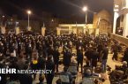 عزاداری حسینیان محله «اوچ دکان» اردبیل در شب عاشورای حسینی