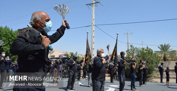 اجتماع بزرگ و مراسم عزاداری هیات‌های مذهبی در تبریز برگزار شد
