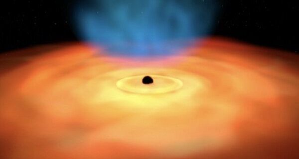 خروج اشعه های ایکس از یک سیاهچاله رصد شد