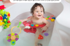 هیجان بازی‌کردن در حمام! اسباب بازی بادی و حیوانات برای کودکان