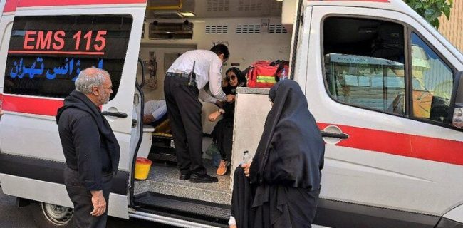 اورژانس تهران در هفته گذشته ۲۲ هزار و ۵۳۸ ماموریت انجام داد