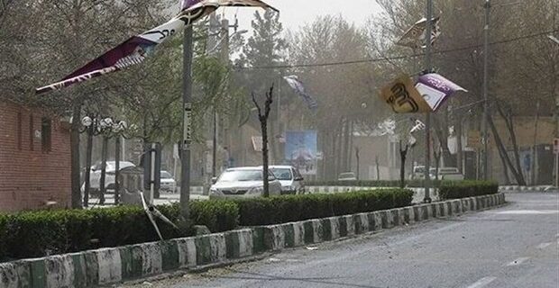 هشدار مدیریت بحران در مورد وزش باد شدید و رگبار در پایتخت