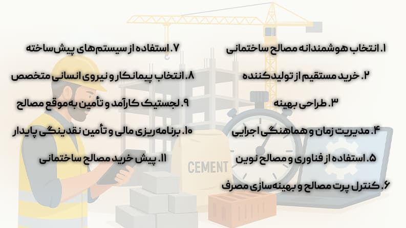 راههای کاهش هزینه ساخت ساختمان
