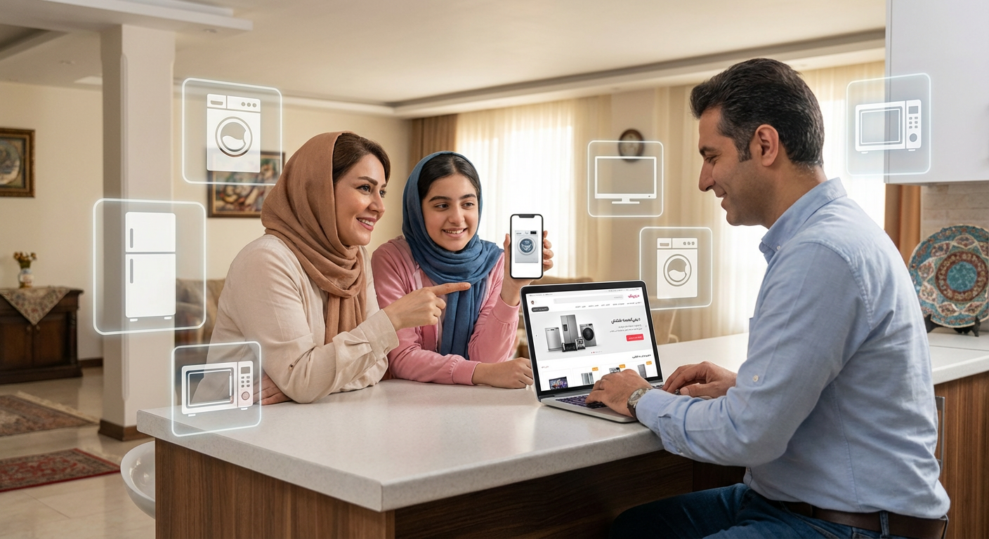 بهترین سایت‌های خرید لوازم خانگی در ایران