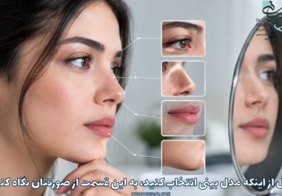 قبل از اینکه مدل بینی انتخاب کنید، به این قسمت از صورتتان نگاه کنید